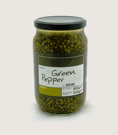 Green Pepper In Brine